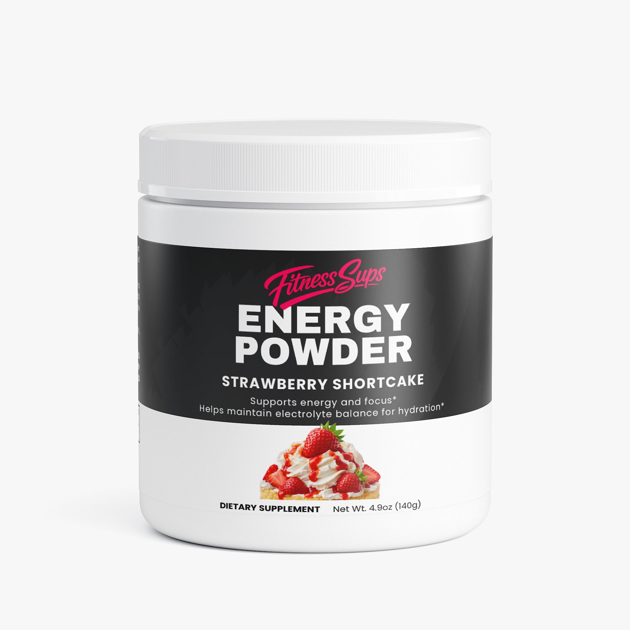 Energy Powder (Strawberry Shortcake)