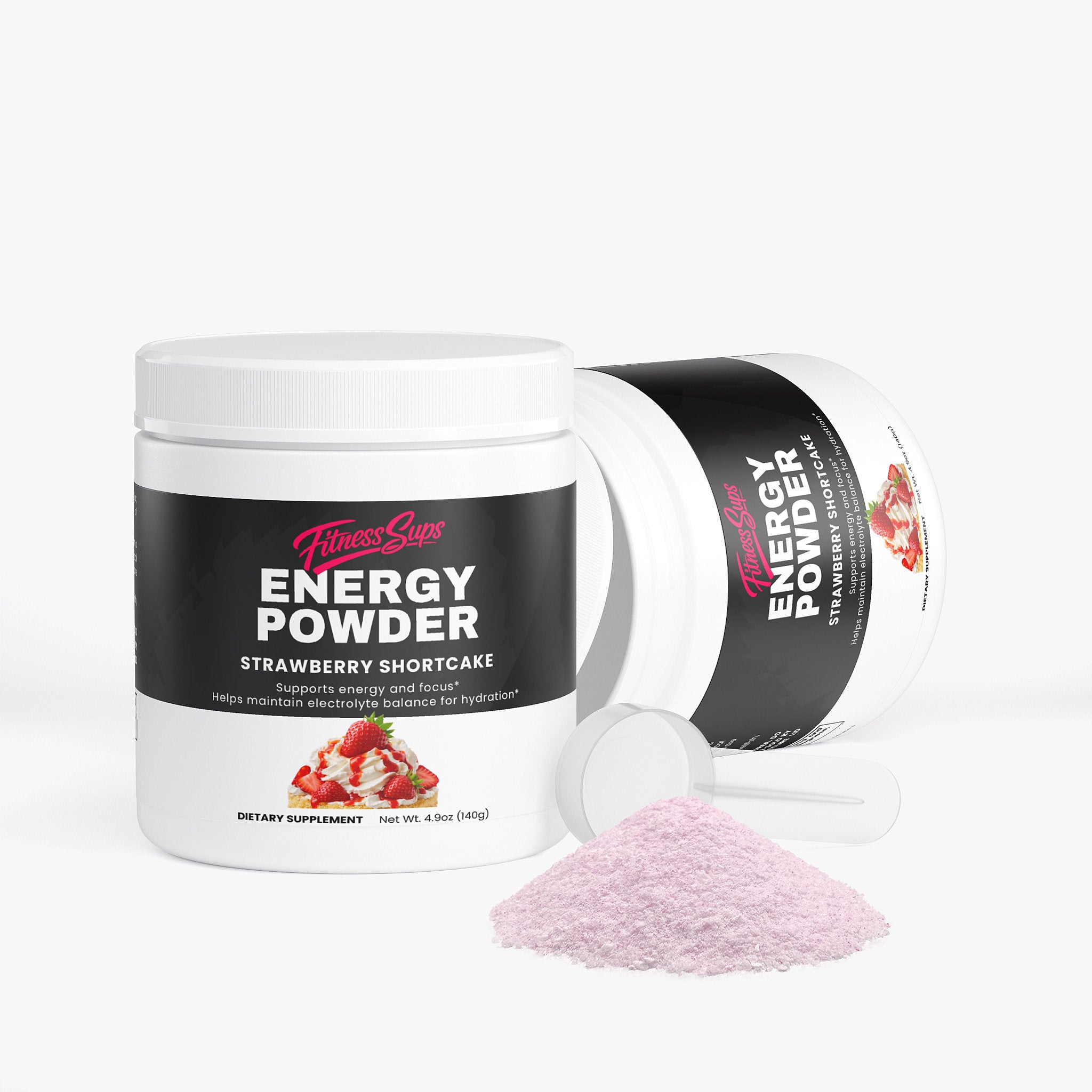 Energy Powder (Strawberry Shortcake)