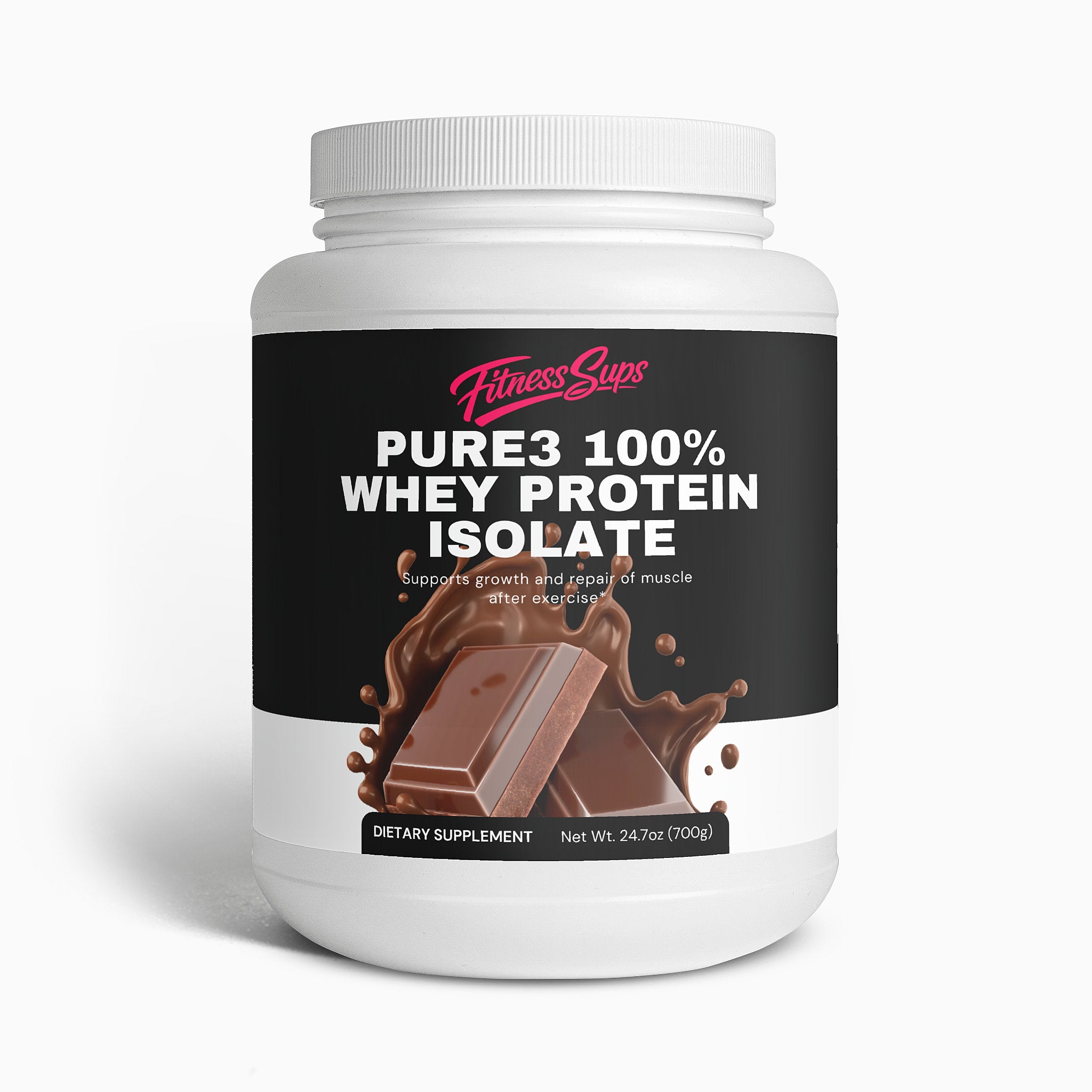 Pure3 100% Whey Protein Isolate (Chocolate)