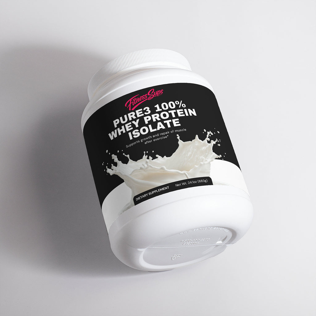Pure3 100% Whey Protein Isolate (Vanilla)