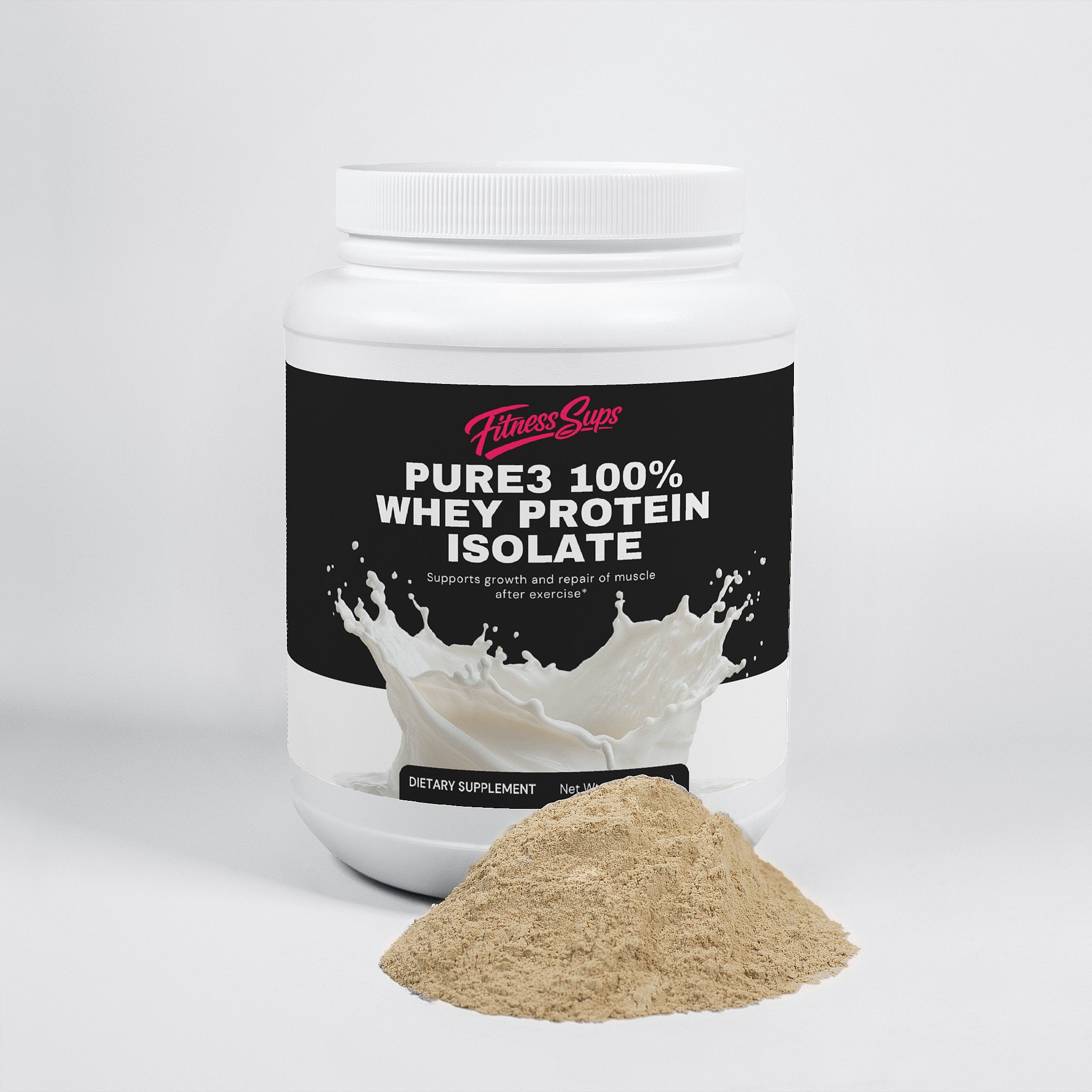 Pure3 100% Whey Protein Isolate (Vanilla)