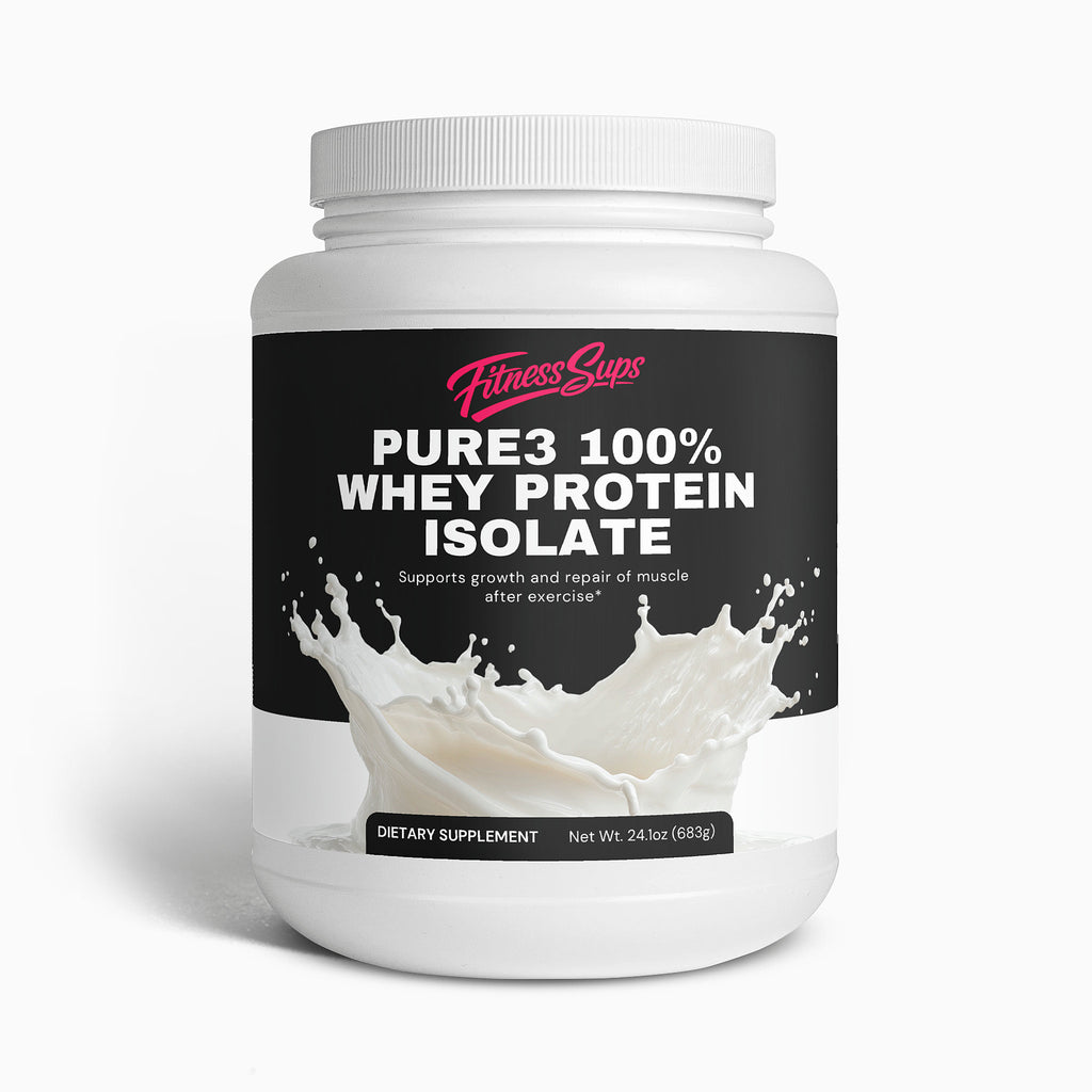 Pure3 100% Whey Protein Isolate (Vanilla)