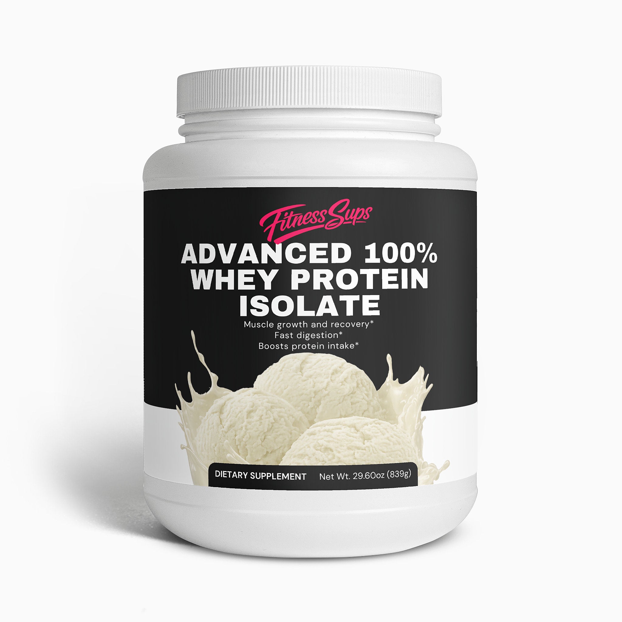 Advanced 100% Whey Protein Isolate (Vanilla)